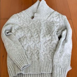 Boys cable knit sweater